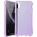 Itskins Spectrum Clear - Baksidedeksel for mobiltelefon - Impacthane - lyst fiolett - for Apple iPhone XR