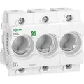 Schneider Electric Resi9 neozed d02 3p 63a fuse holder without screw head fits din rail. d02 black screw heads are supplied in pack of 10 r9j02063