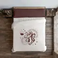 Play Fabrics Dynetrekk Med Knapper Gyffindor Stars Til 180 Seng 260x240 Cm
