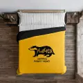 Play Fabrics Dynetrekk Med Knapper Hufflepuff-verdier For 135/140 Seng 220x220 Cm