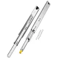Vevor 1 par fullt uttrekkbare skuffeskinner 16 18 20 24 30 35 37,4 59 24 32 36 40 48 60 tommer, 250 lbs lastekapasitet Låsbare skuffeskinner, kulelager med låsbar sidemontert skuffeskinne