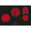 Siemens iQ300 ET801FCP1D - Keramisk komfyrtopp - 4 plater - Nisje - bredde: 78 cm - dybde: 50 cm - flukt - svart