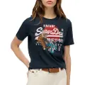 Superdry Vl Tokyo Relaxed Kortarmet T-skjorte