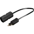 Procar Adapterkabel Tilladt belastning strøm maks.=8 A Passer til (detaljer) Standardstikdåser Adapter 12 eller 24 V/DC