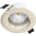 Eglo Saliceto, Innsunket spotlight, 1 ampuller, LED, 380 lm, 220-240 V, Nickel