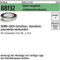 NORD-LOCK 5 mm Nord-Lock delta sikrings skive - (200 sæt)