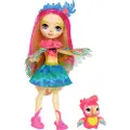 Mattel Enchantimals Peeki Parrot, Jente, 4 år, Gutt/Jente, 215,9 mm, Flerfarget