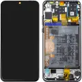 Huawei P30 Lite LCD Screen + Touch Unit + Front Cover Black (for 48MP photo) (Service Pack)