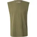 Superdry Raw Edge Slub Ermeløs T-skjorte