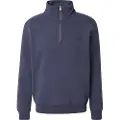 Superdry Essential Logo Henley Halv Glidelås Genser