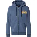 Superdry Vl Embroidered Genser Med Hel Glidelås