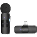 Boya BY-V1 V2.0 Ultrakompakt 2,4 GHz trådløs mikrofon for Lightning-enheter -1TX+1RX