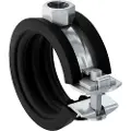 Fischer 79426, Rør klemme, Sort, Stål, 45 - 50 mm, 3,81 cm (1.5), EPDM (pakning), Zink-stål, 0,9 kN