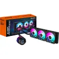Gigabyte AORUS WATERFORCE X II 360 - Væskekjølesystem for prosessor - (for: AM4, TR4, LGA1200, LGA1700, AM5, LGA115x Socket, sTR5) - kobbersokkel - 120 mm