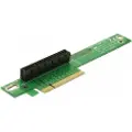 DeLOCK Riser Card PCI Express x8 Angled 90° Left insertion - Stigekort