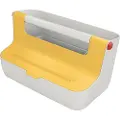 Leitz Cosy - Skrivebordsordner: 21.4 x 19.6 x 36.7 cm - ABS-plast - varm gulfarge