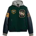 Superdry Hooded College Patched Bomberjakke