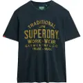 Superdry Machined Goods Workwear Kortarmet T-skjorte