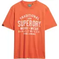 Superdry Machined Goods Workwear Kortarmet T-skjorte