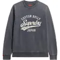 Superdry Vintage Wash Relaxed Collegegenser