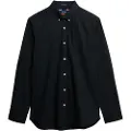 Superdry Essentials Tailored Fit Skjorte Med Lange Ermer