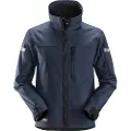 Snickers Workwear 12009504006, Jakke, Mann, Sort, Marineblå, L, Polyester, 265 g/m²