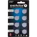 EverActive Mini Coin Cell-batterisett - CR2016/CR2025/CR2032 - 8 stk.