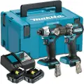 Makita Latarka Makita MAKITA.ZES.COMBO 18V (DDF487+DTD157) 2x2,0Ah MAKPACK DLX2423AJ