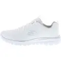 SKECHERS for woman. 12615 Sneakers Graceful Get Connected white (40), Flat, Laces, Sport, Sportswear, Multisport