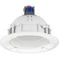 Monacor EDL-65TW, 2-veis, 1.0 kanaler, Koblet med ledninger (ikke trådløs), 30 W, 50 - 20000 Hz, Hvit