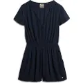 Superdry Beach Playsuit Kort Ermet Kort Kjole