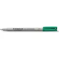 Staedtler Lumocolor 316 - Markør - ikke-permanent - grønn - vannbasert blekk - 0.6 mm - fin