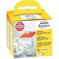 Avery Zweckform - Papir - permanet adhesiv - hvit - 54 x 70 mm 320 etikett(er) (1 rull(er) x 320) merkelapper