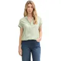 Tom Tailor 1045239 Kort Ermet Bluse