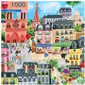 Eeboo Paris På En Dag-puslespill (epztpd2)