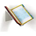 Durable VARIO PRO - Displaypanelsystem - veggmonterbar, stasjonær - 10 rom - for A4 - svart, gul, rød, grønn, mørk blå