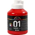 CCPAS Akrylmaling A-Color 01 - blank, rød, 500 ml