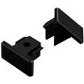 Nordtronic SQUARE 1F 230V ENDESTYKKE SORT - STANDARD