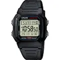 Casio W-800H-1AVDF, vanntett, elektronisk