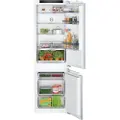 Bosch Serie | 4 KIV86VFE1 - Kjøleskap/fryser - bunnfryser - innebygd - fordypning - bredde: 56 cm - dybde: 55 cm - høyde: 177.5 cm - 267 liter - Klasse E