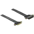 DeLOCK PCI Express x4 til x4 med fleksibel kabel - Utvidelseskort