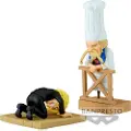 Banpresto One Piece Verdens Samleobjekt Sanji & Zeff 2 Wcf Log Series Figur 8 Cm