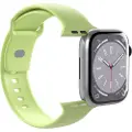 Puro ICON - Klokkestropp for smart armbåndsur - størrelse S/M og M/L - matcha-grønn - for Apple Watch Hermès Series 9, SE 3, Series 10, Series 11, Series 8, Series 9