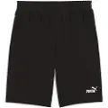 Puma Essentials No. 1 Logo Jersey 10"Shorts Men, Clothing, Black, M