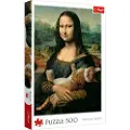 Trefl Puzzle - Mona Lisa and purring kitty (500 pieces) Gulv
