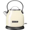 KitchenAid 5KEK1222EAC electric kettle 1.25 L 2200 W Black, Cream, Stainless steel
