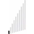 Adam hall Heavy Duty Black 19 Rack Strip 2U