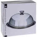 Excellent Housewares Excellent Houseware Serveringsbrett i stål med lampeskjerm, universalplate 20 cm