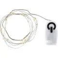 Sirius Home Sirius Silke Lyskæde Mini Blomster - 20 LED - Klar/Sølv