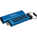 Kingston Ironkey Keypad 200c Usb 128gb Minnepinne